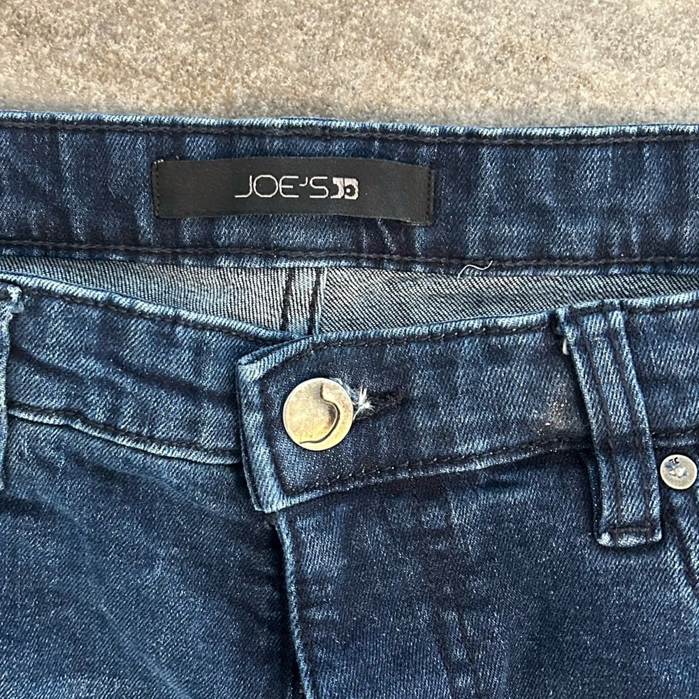 Joe's Jeans Dark Blue The Asher Slim Fit Men's Jeans Size 34 - Picture 6 of 10